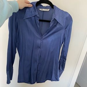 Zara Satin Blouse